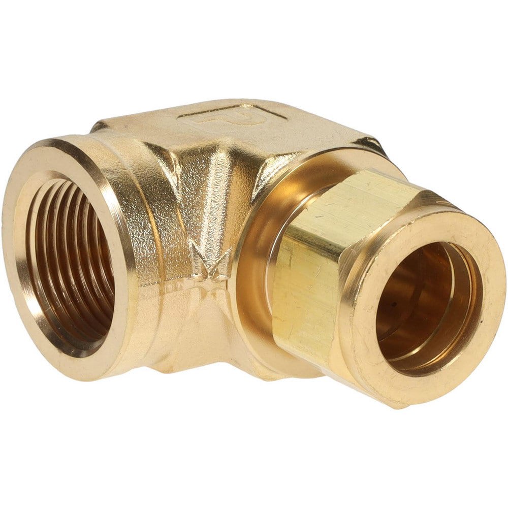 Compression Tube Female Elbow: 3/4